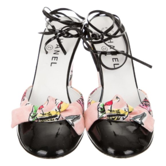 CJANEL Pumps US 7 and Dustbag - Picture 1 of 6